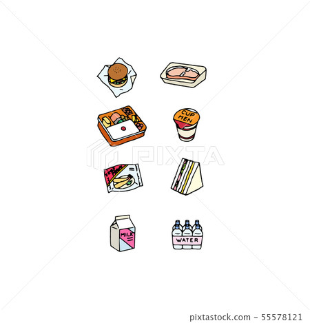 Convenience store food Convenience store food 55578121