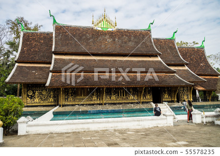 Wat Xieng Thong or The Golden City Temple in Luang Wat Xieng Thong or The Golden City Temple in Luang 55578235