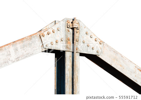 Joint of metallic industrial structure 55591712