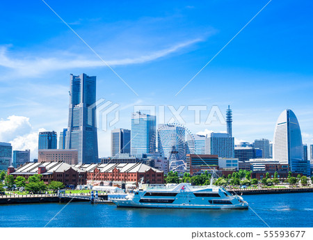 Yokohama Red Brick Warehouse and Minatomirai 55593677