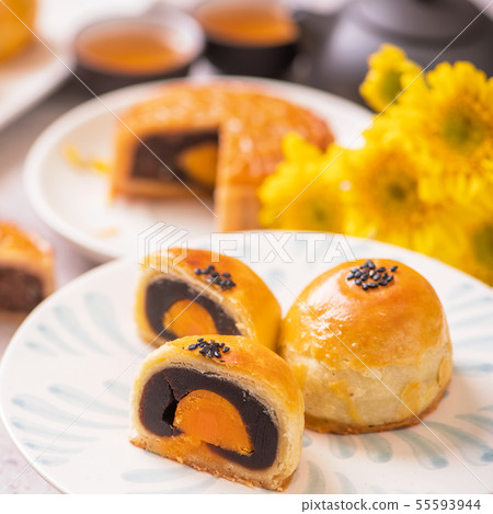中秋節月餅蓋貝 中秋節月餅蓋貝 55593944