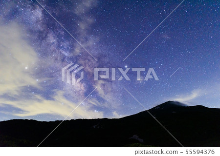 Milky Way seen from Mt. Chokai 55594376