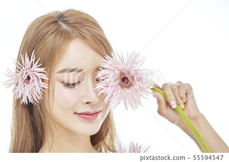 Flowers, Beauty, Young Women Flowers, Beauty, Young Women 55594547