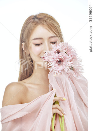 Flowers, Beauty, Young Women Flowers, Beauty, Young Women 55596064