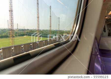 桃園機場捷運鐵道及桃園機場捷運及周邊風光桃園機場捷運 55599123