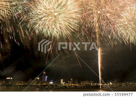 Big rice blast, valentine's day, fireworks Big rice blast, valentine's day, fireworks 55599477