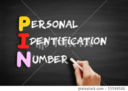 PIN - Personal Identification Number acronym 55599588