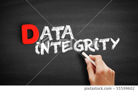 Data integrity text on blackboard 55599602