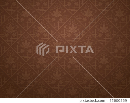 秋季西部牆紙的無縫的樣式 55600369