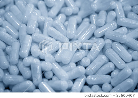 The pile capsule of drug.  55600407