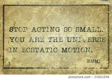 act so small Rumi 55601046