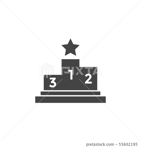 Winner podium graphic design template vector Winner podium graphic design template vector 55602195