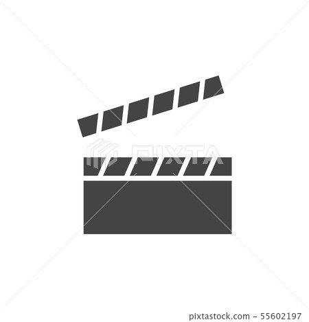 Clapperboard graphic design template vector Clapperboard graphic design template vector 55602197