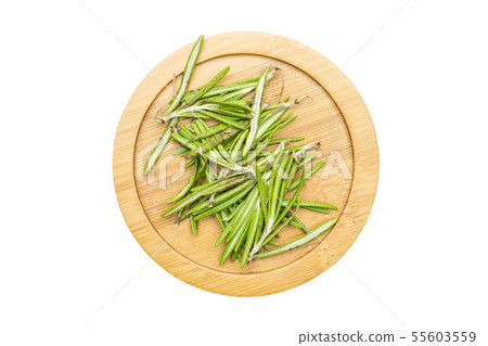 Fresh rosemary herb isolated on white Fresh rosemary herb isolated on white 55603559