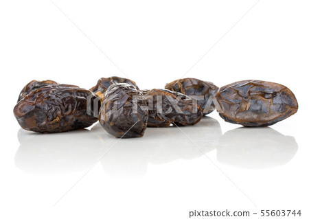 Dried date medjool isolated on white 55603744