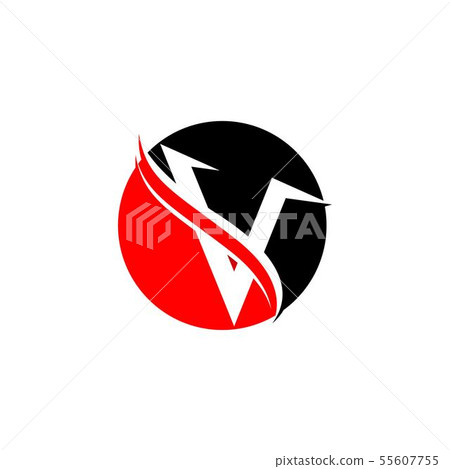 V Logo Images  Stock  Vectors 55607755