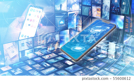 智能手機 55608612