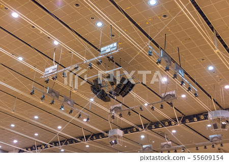 Ceiling lighting of Shizuoka Ecopa Arena 55609154
