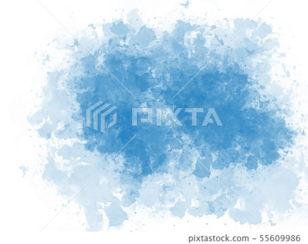 Colorful shape on watercolor illustration painting 55609986