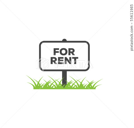 For rent sign graphic design template vector - Stock Illustration ...