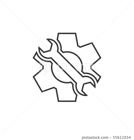 Tools icon design template vector isolated Tools icon design template vector isolated 55612834