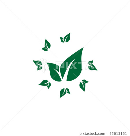 Leaf icon design template vector isolated - Stock Illustration ...