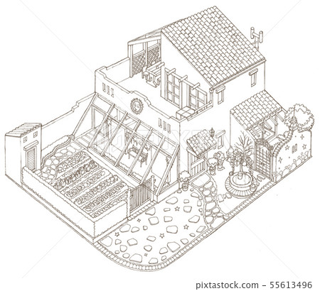 Spanish house Spanish house 55613496