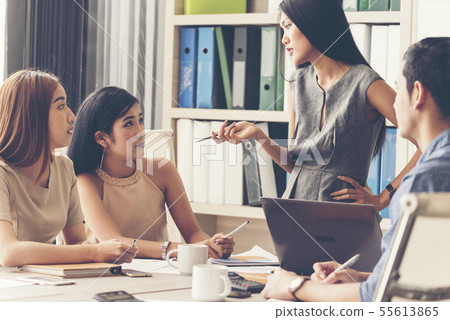 Teamwork Concept. Collaboration Team Meeting Teamwork Concept. Collaboration Team Meeting 55613865