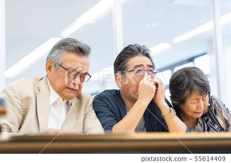 senior citizen, person, senior 55614409