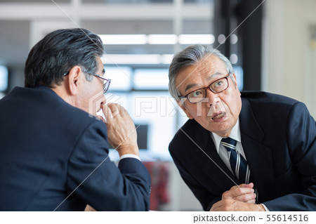business man, senior, business 55614516