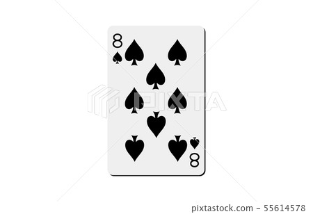 撲克牌鍬8 55614578