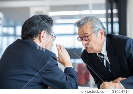 business man, senior, person 55614714