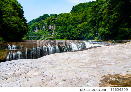 Gunma Prefecture Fukiwaro Falls Promenade and Fukiwari Bridge 55634299