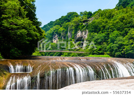 Gunma Prefecture Fukiwaro Falls Promenade and Fukiwari Bridge 55637354