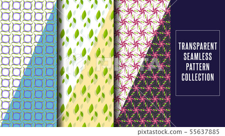 Transparent Background Seamless Pattern Swatch 55637885
