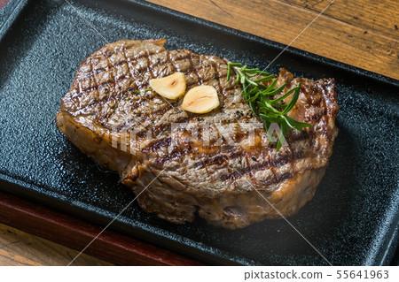 豪華烤牛排厚切豪華新鮮牛排 55641963