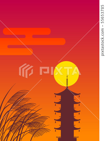 晚上太陽在秋天 55653785