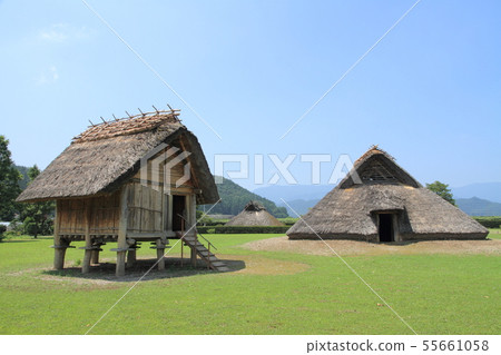 Hiraide考古公園古老農村Kofun時期 55661058