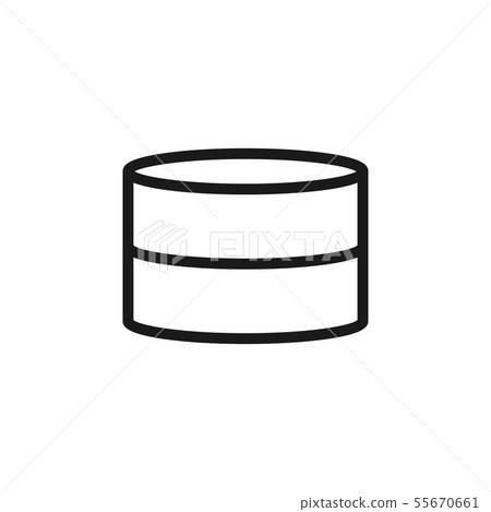 Database icon design template vector isolated - Stock Illustration ...