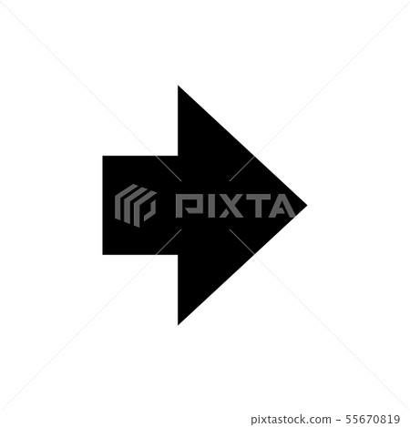 Arrow icon design template vector isolated - Stock Illustration ...