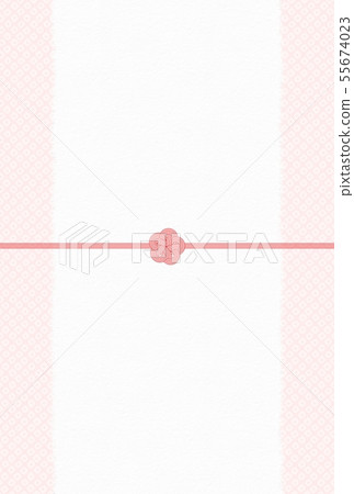 新年卡日本紙Mizuhiki背景Kanoko 新年卡日本紙Mizuhiki背景Kanoko 55674023