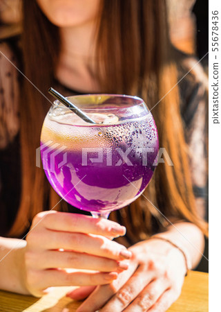 women drinking summer fresh cocktail women drinking summer fresh cocktail 55678436