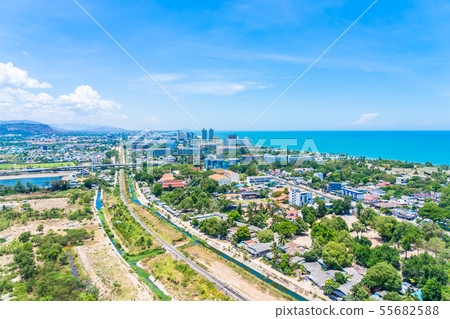 Beautiful outdoor landscape and cityscape of hua hin 55682588