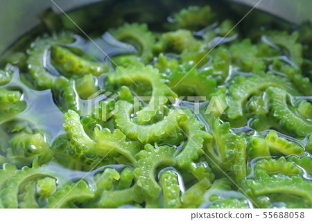 Processing of bitter gourd Processing of bitter gourd 55688058