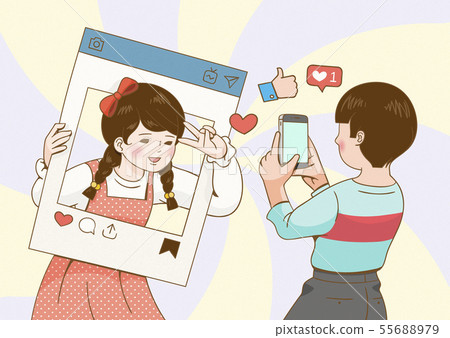 Korean retro style event illustration for sale promotion, advertising poster and banner 009 Korean retro style event illustration for sale promotion, advertising poster and banner 009 55688979