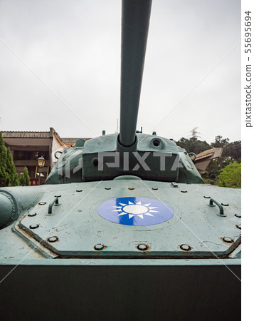 Historical tank in Taiwan Historical tank in Taiwan 55695694