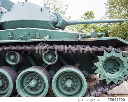 Historical tank in Taiwan 55695700