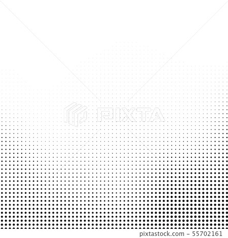 Halftone Pattern. Set of Dots. Dotted Texture. Distress Linear Design. Fade Monochrome Points. Pop 55702161