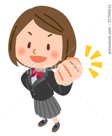 Students in guts pose 55704812