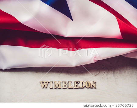 WIMBLEDON. Beautiful, bright photo for invitation 55706725